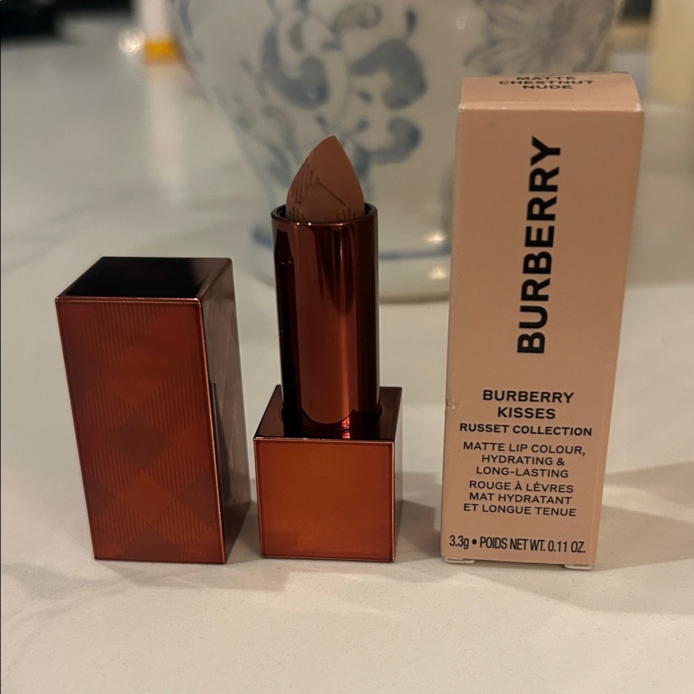 Burberry Matte Lipstick — Chestnut Nude